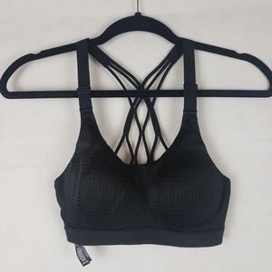 VICTORIAS SECRET BLACK SPORTS BRA size 32b